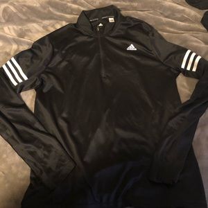Adidas long sleeve pull over climate jacket